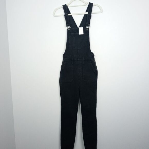 Madewell Skinny Overalls in Lunar Wash Size XXS - Picture 2 of 8
